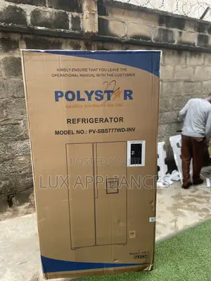 Polystar 620 Liters Side-by-Side Double Door Refrigerator