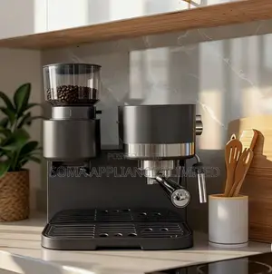 Shaqra Professional Espresso Coffee Machine With Grinder