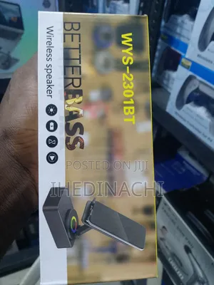 Speaker With Phone Holder and in-Build Power Bank