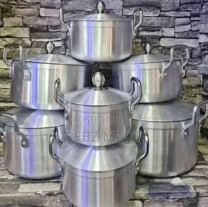 7pcs Strong Aluminum Pot Set