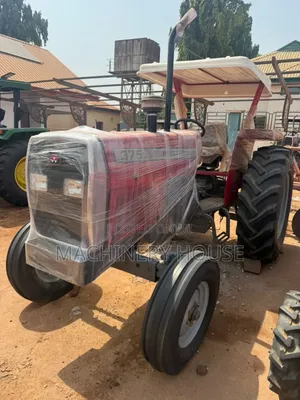 Tractor Massey Ferguson 375 Tractors With the Implements