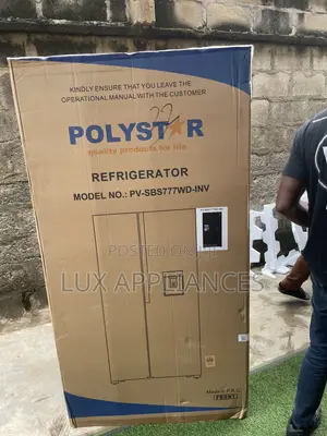 Polystar 620l Side-by-Side Fridge – Spacious, Reliable Efficient