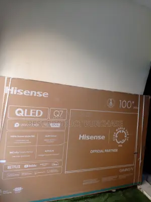 Large Screen Hisense Smart Tv – 100”