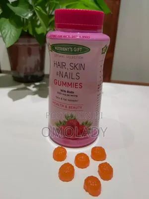 Hair, Skin and Nails Gummies With Biotin