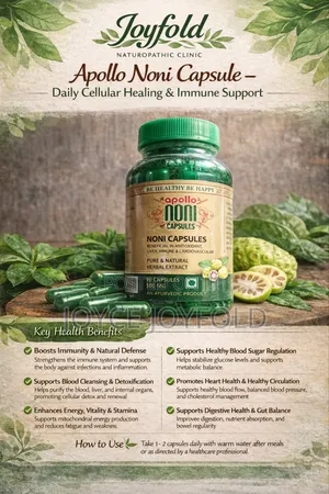 Noni Capsule - Cholesterol, Cellular Repair, Heart Disease