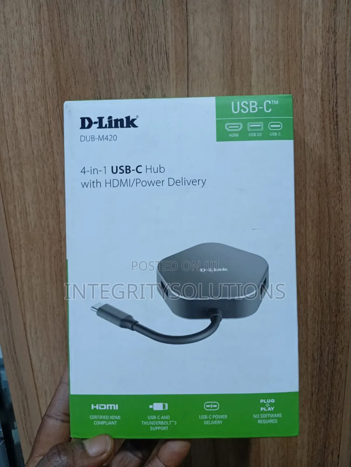 4 in 1 Usb-C for Display With Hdmi/Power Delivery. D-Link