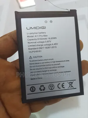 Umidigi A11 Pro Max Battery