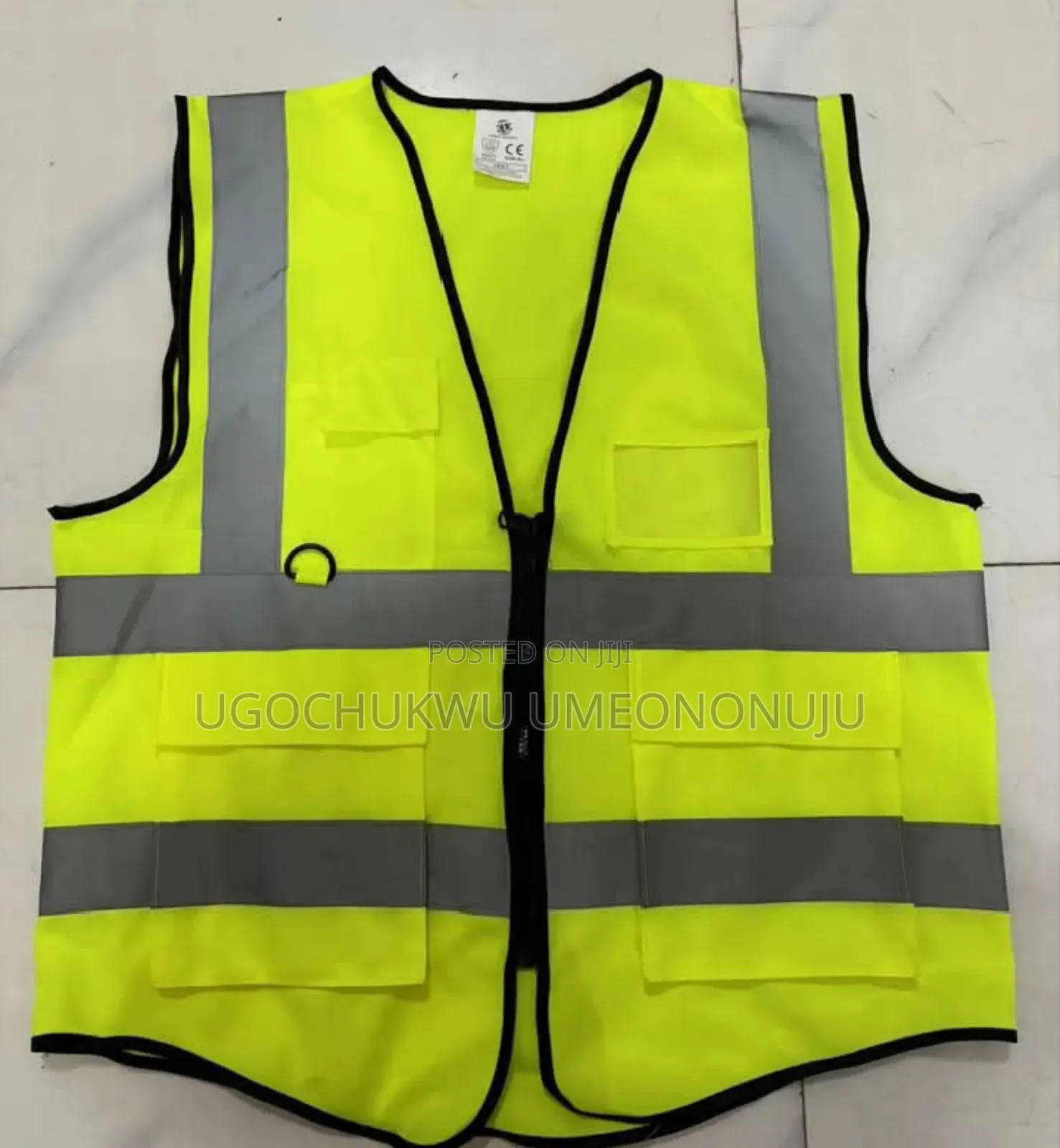 Reflective Jacket With Pockets