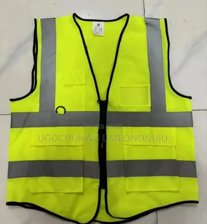 Reflective Jacket With Pockets