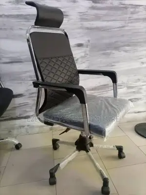 Full Leather Highback Ergonomic Chair