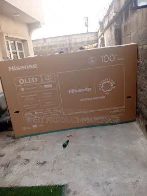 Hisense Smart Tv With 100 Inch Panel