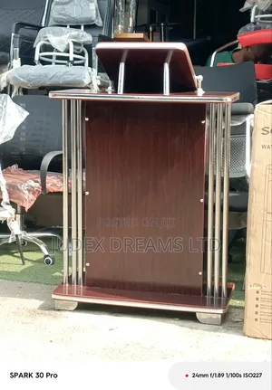 Classic Wooden Pulpit