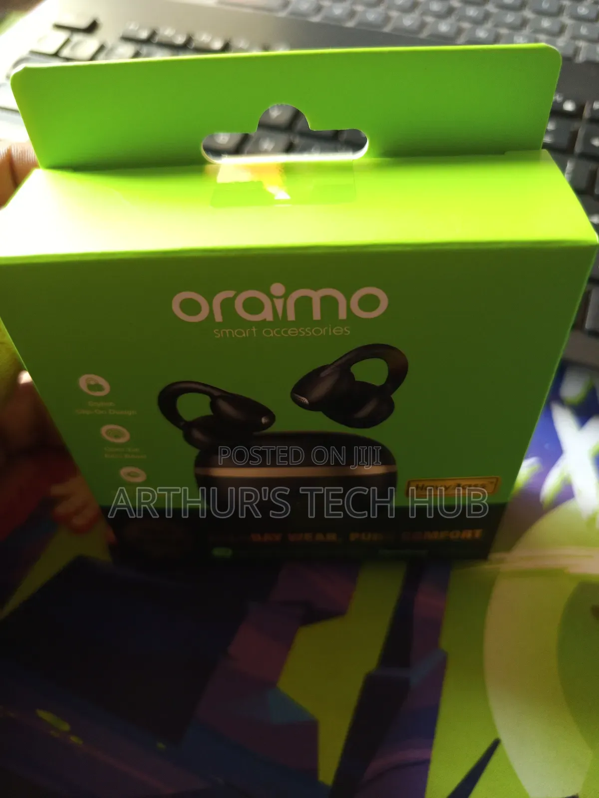 Oraimo Open Snap - Black
