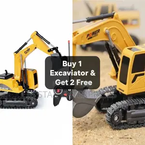 Buy 1 Remote Children Excavator Toy and Get 2 Free on All Orders Today