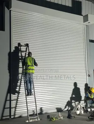 Industrial Steel Roller Shutter Security Doors