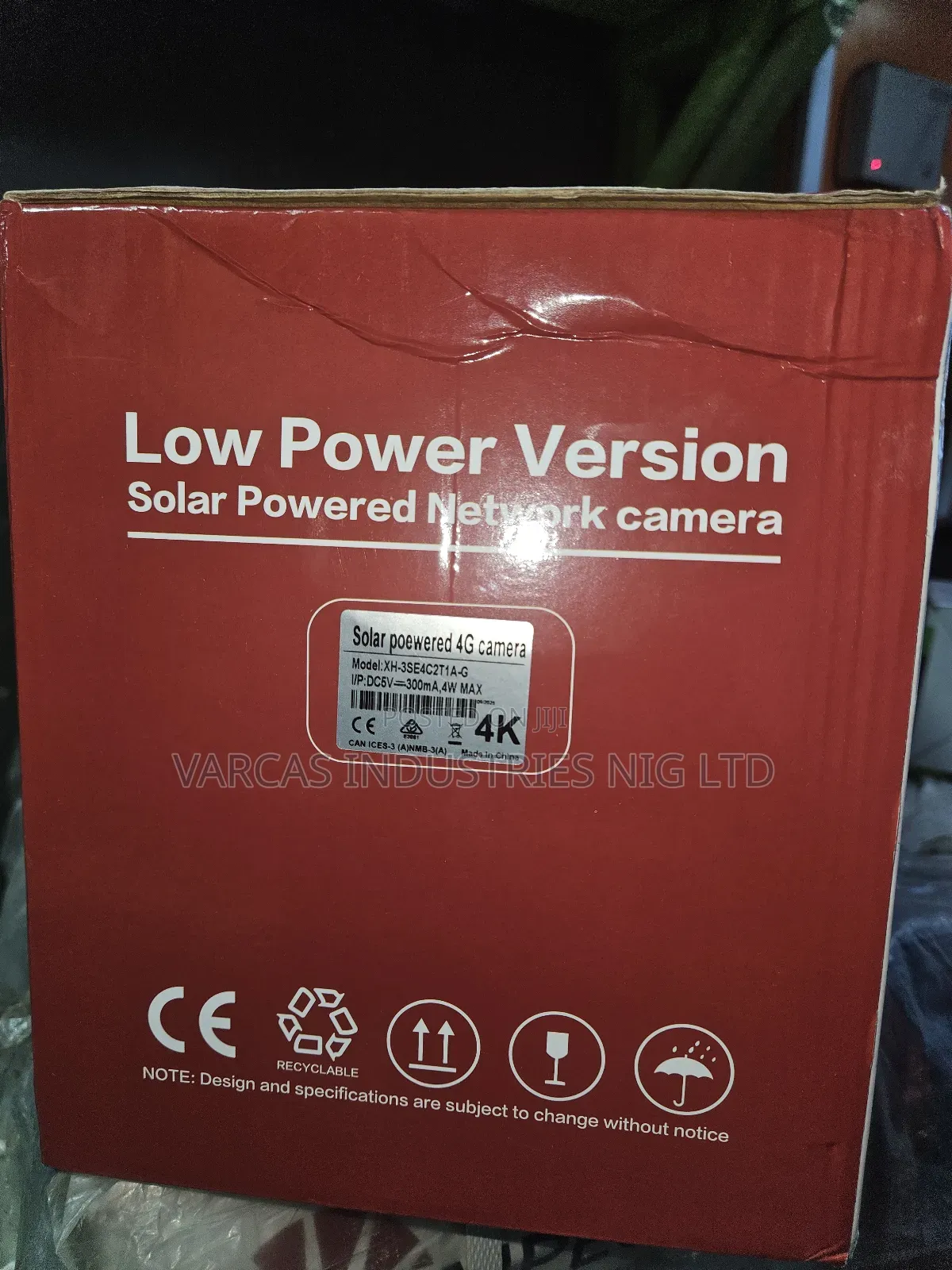 Solar Powered 4g Camera
