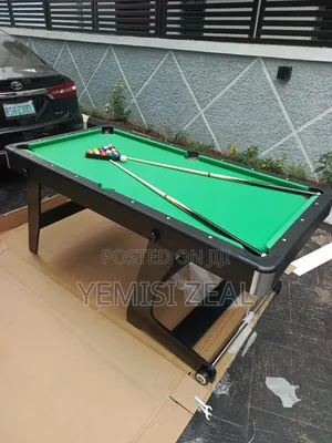 Single 6ft With Snooker Table