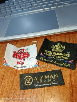 Woven Clothing Label Tag