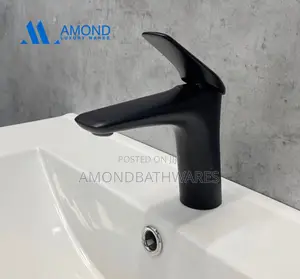 Matt Black Round Faucet