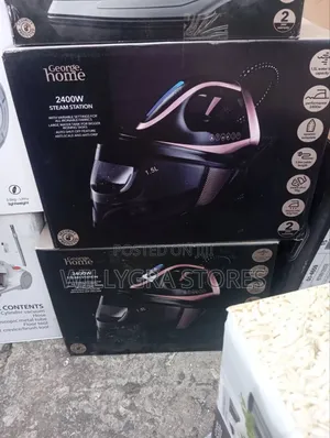 George Home Steam Generator Iron- Black