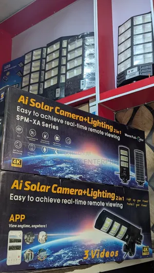 Ai Solar Camera + Lighting 2in1