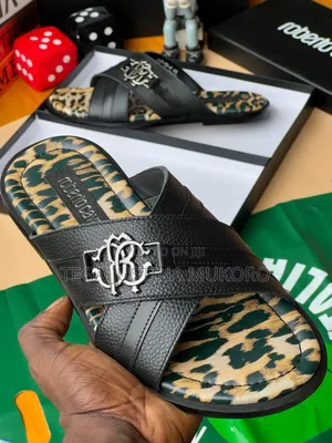 Roberto Cavalli Men's Pam Slippers