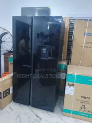 Experience Power: Hisense Black Stainless Steel Inverter Refrigerator