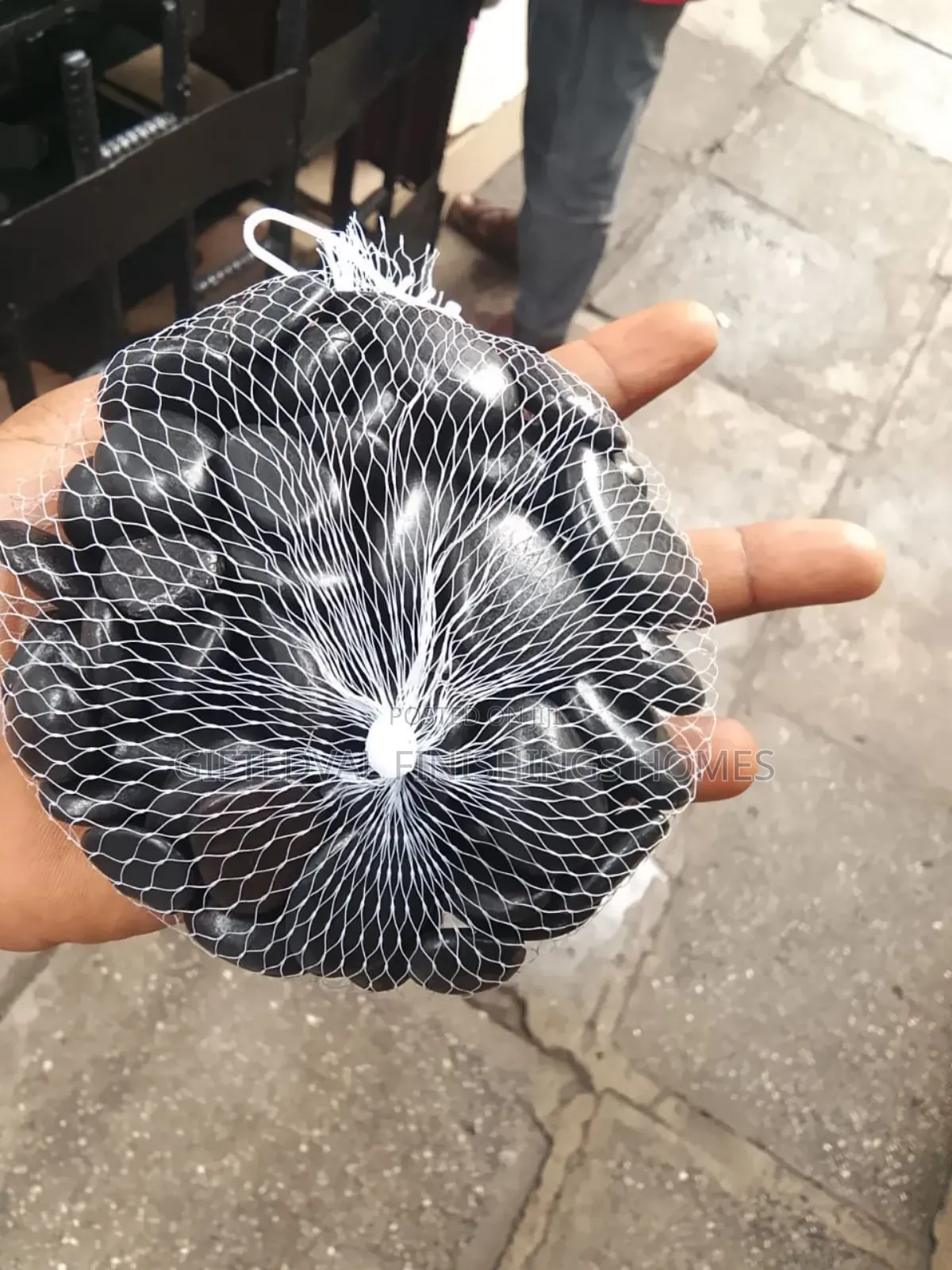 High-Quality Black Pebbles Stone
