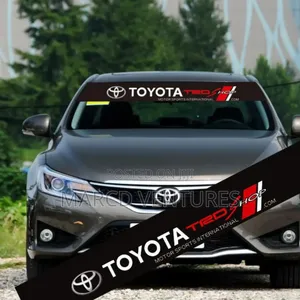 Sunshade Brand Logo Stickers