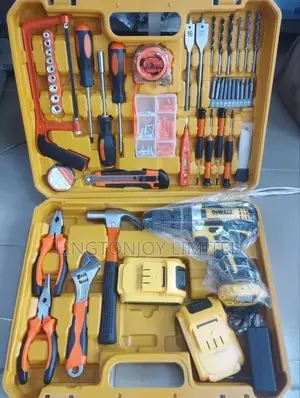 Tool Box With Drilling Machine