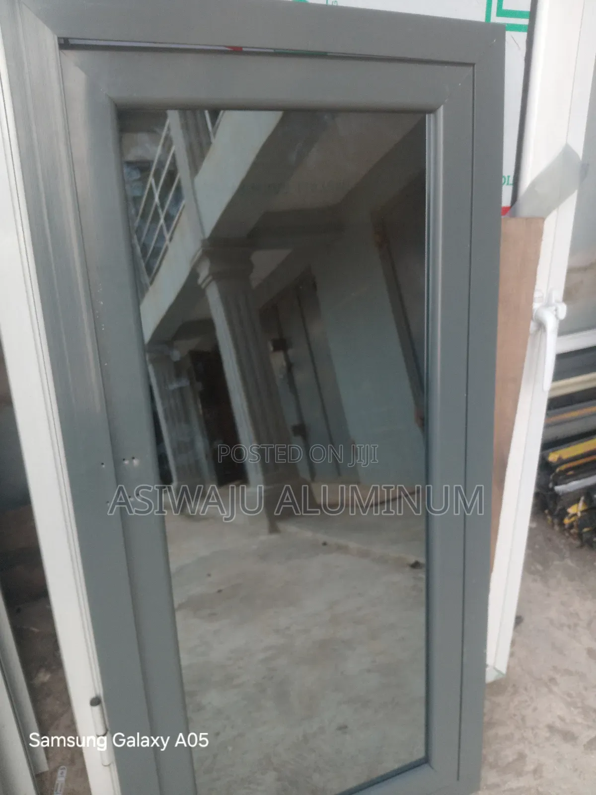 Gray Casement Window