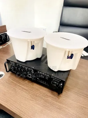 2 Bose and Amplifier Ceiling Speaker Setup