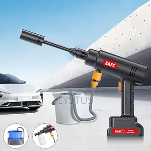 Eafc 60bar Cordless High Pressure Car Washing Gun