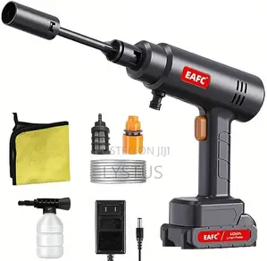Eafc 60bar Cordless High Pressure Car Washing Gun