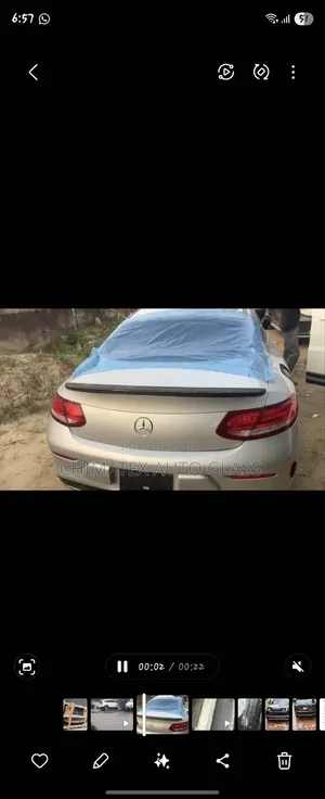 C300 2015 Coupe Back Windscreen Glass Available