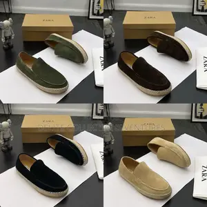 *2025 Zara Espadrille Suede Loafers; Now Available in 4 Colors*