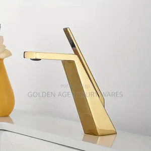 High Quality Stainless Steel Gold Basin Mixer Tap