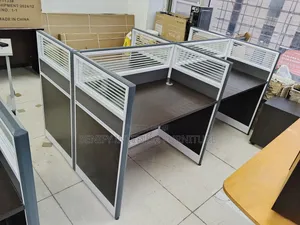 4 Seater Workstation With Mobile Drawer