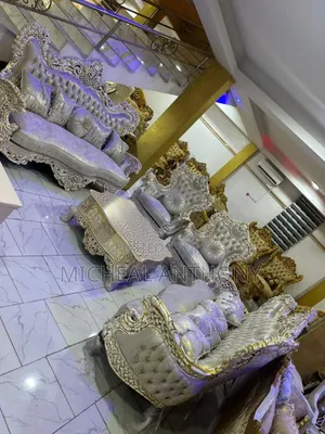 Executive Parlour Chairs Seven Seaters With Center And Two Side Tabls