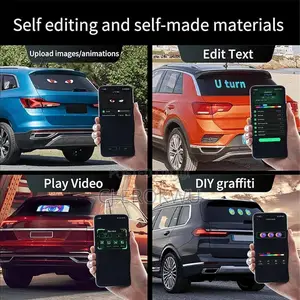 Led Devil Eyes for Truck and Car, Dynamic Led Smart Flexible Screen