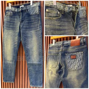 Best Quality Luxury Men's Jeans Gucci Well Banded Package