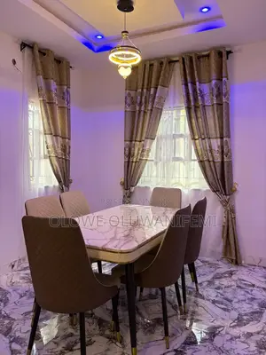 Classic Marble Dining Set by 6 Chairs