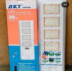 200watts Akt Solar Street Light 4 Eyes