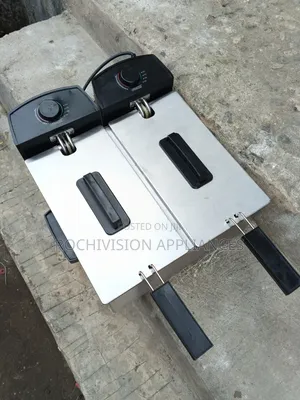 Electric Double Deep Fryer Double Professional Deep Fryer Industrial