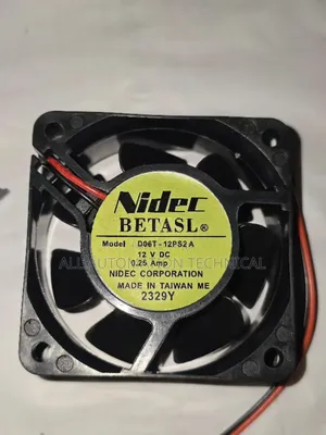 Nidec Axial High Speed Cooling Fans | D06t -12ps2 A