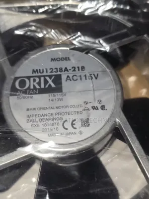 Mu1238a-21b | Oriental Axial Cooling Fan 120x120x38mm