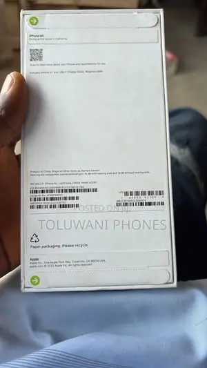 New Apple iPhone Air 256 GB Gold