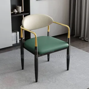 Foreign Dining Chair / Coffee Chair With Metal Legs