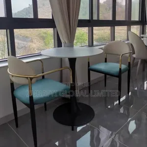 Foreign Dining Chair / Coffee Chair With Metal Legs