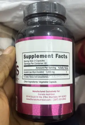 Inositol Caps 1000mg 120caps